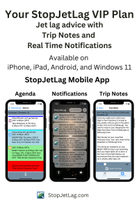 Stop Jet Lag Mobile Devices